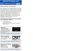 Tablet Screenshot of jobsfortruckers.com
